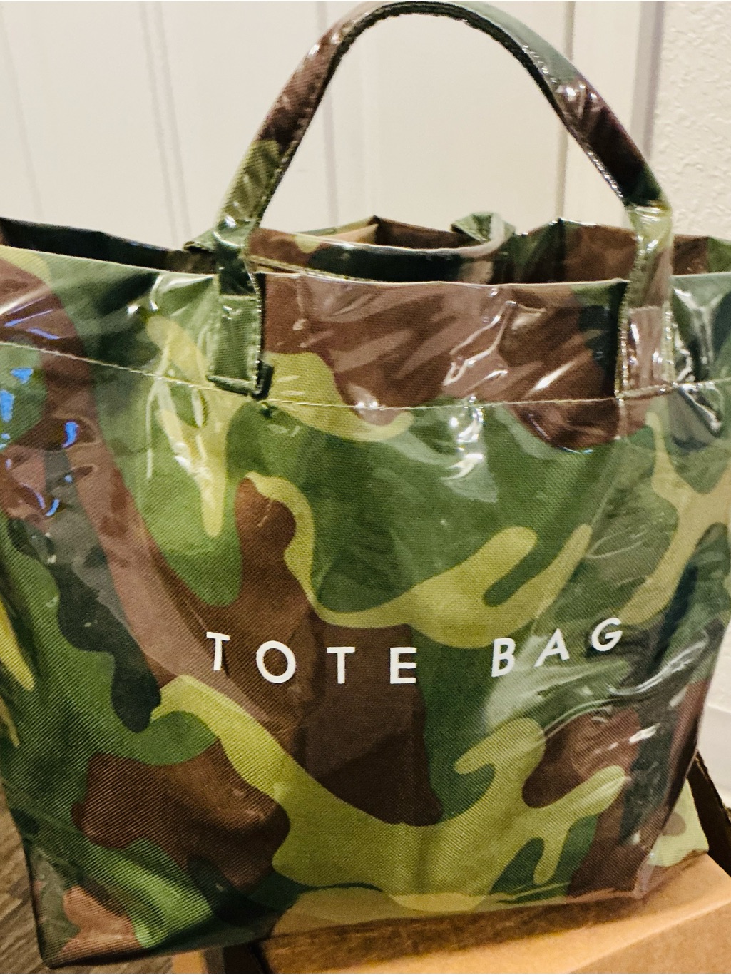 Camouflage Green Tote Bag Tote Bag